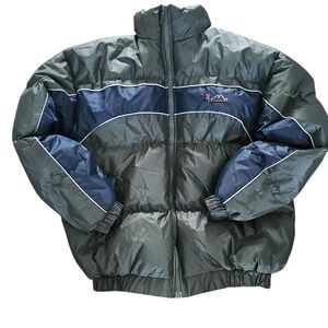 Original Outerwear  L31  Puffer  Coat  GUC XXL Green/Navy